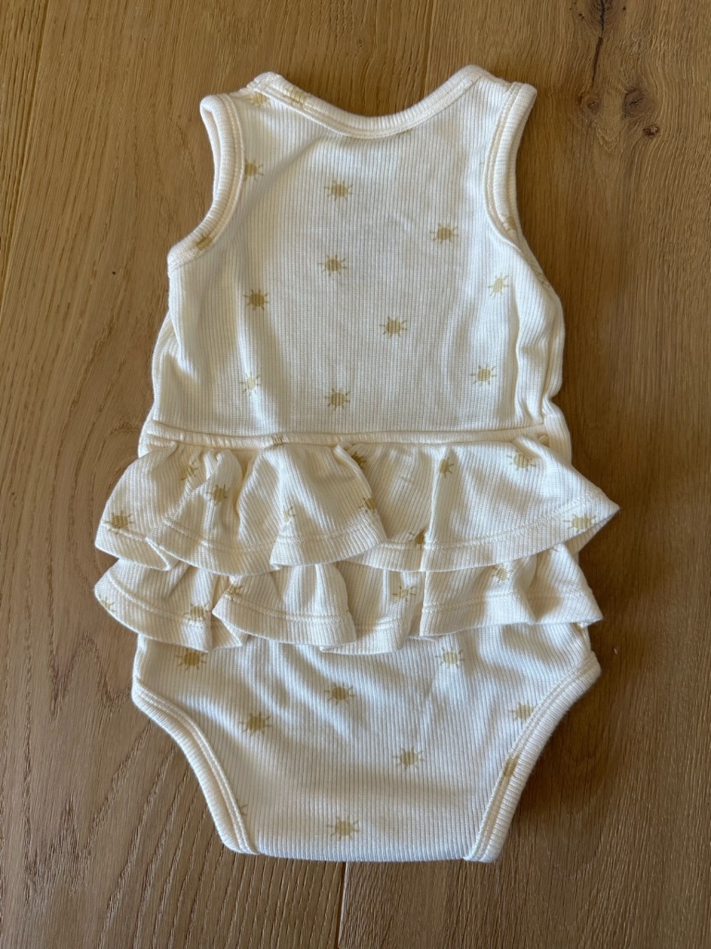 Angel Dear Ruffle Tank Bodysuit - Picture 2 of 3